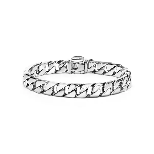 Bracciale a maglie curve