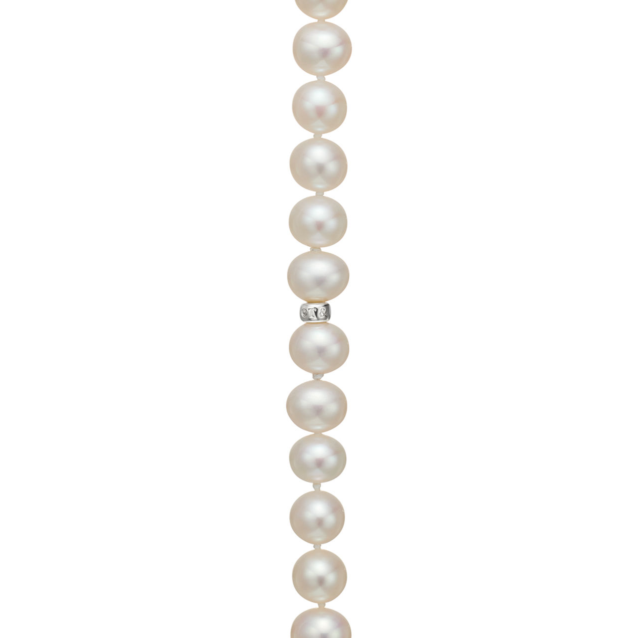 Collezione Ziegfeld:Collana Wrap di perle con fermaglio in argento, 6-7 mm numero immagine 3