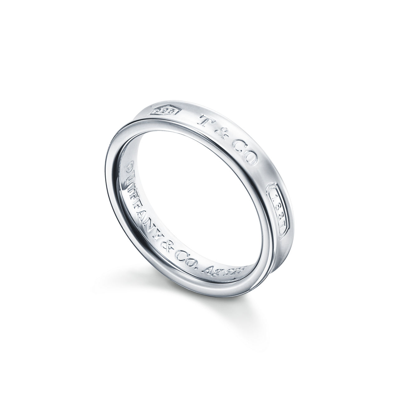 Tiffany 1837™:Ring in Silver, Narrow image number 3