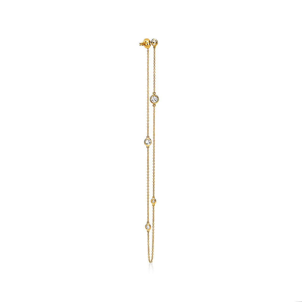 Elsa Peretti®:Diamonds by the Yard® Sprinkle Drop Earrings image number 3