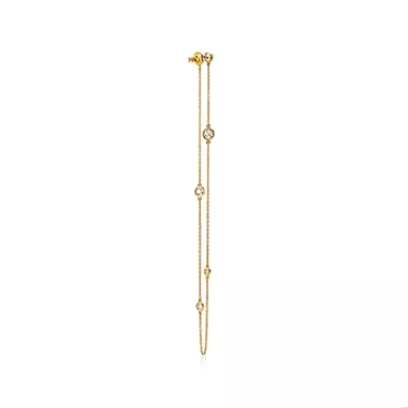 Elsa Peretti®:Diamonds by the Yard® Sprinkle Drop Earrings, 3