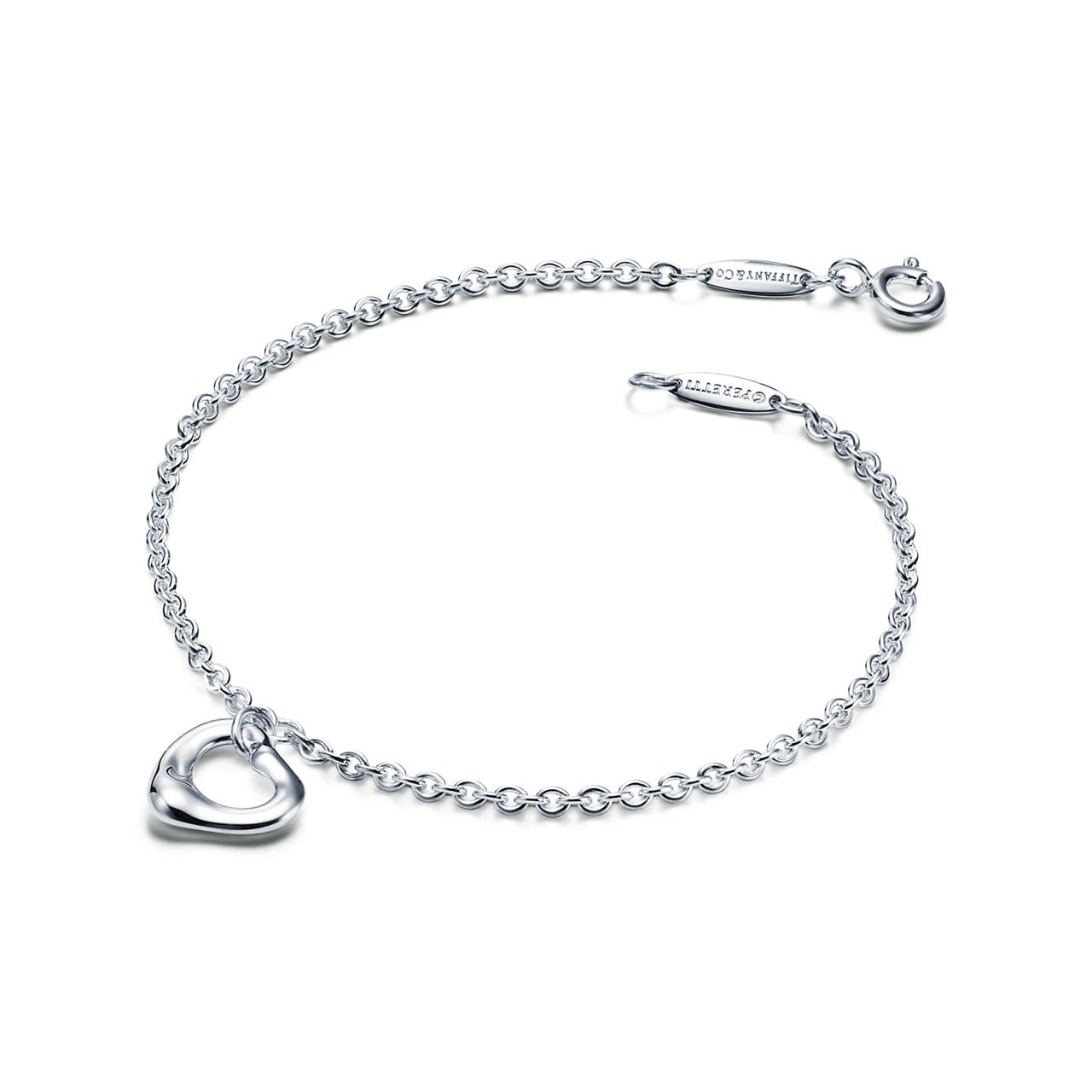 Elsa Peretti®:Open Heart Armband in Silber, 11 mm Bildnummer 2