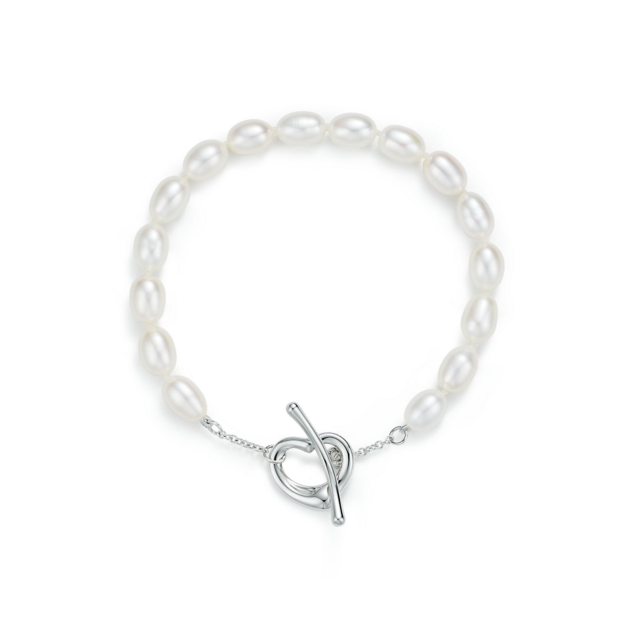 Elsa Peretti®:Open Heart Pearl Bracelet  image number 0