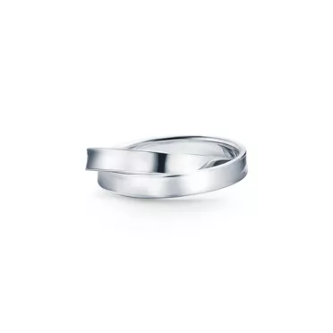 Tiffany 1837®:Interlocking Circles Ring in Silver, 3