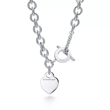 Return to Tiffany®:Heart Tag Toggle Necklace in Silver, 2