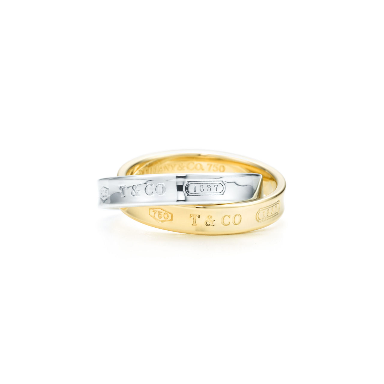 Tiffany 1837®:Interlocking Circles Ring image number 0