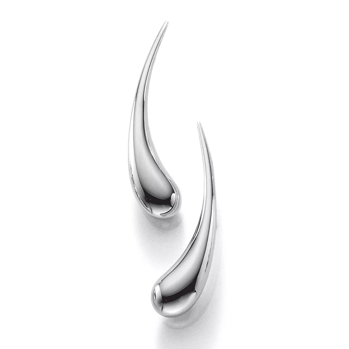 Teardrop Earrings in Sterling Silver