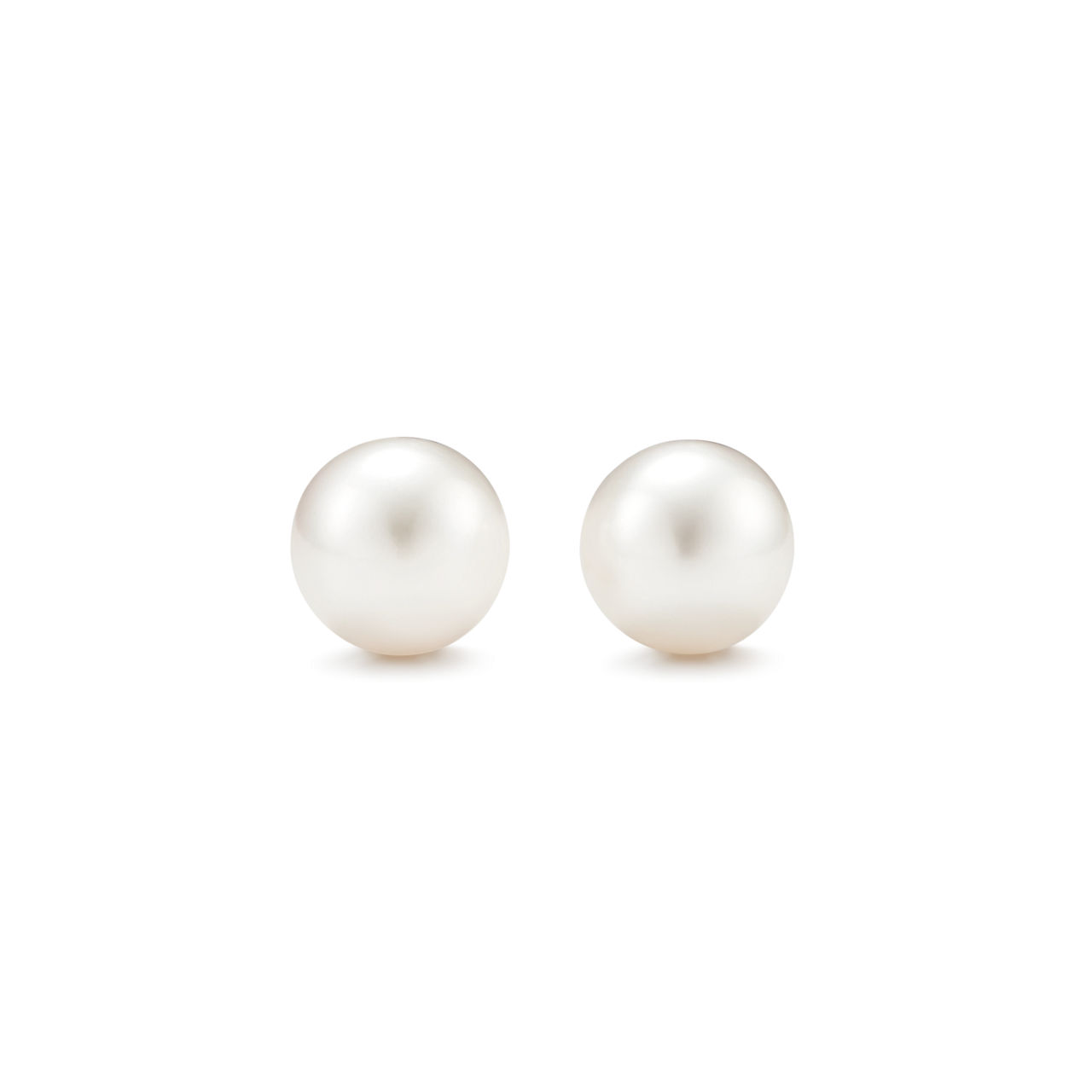 Pearl Earrings in Silver, 8-9 mm