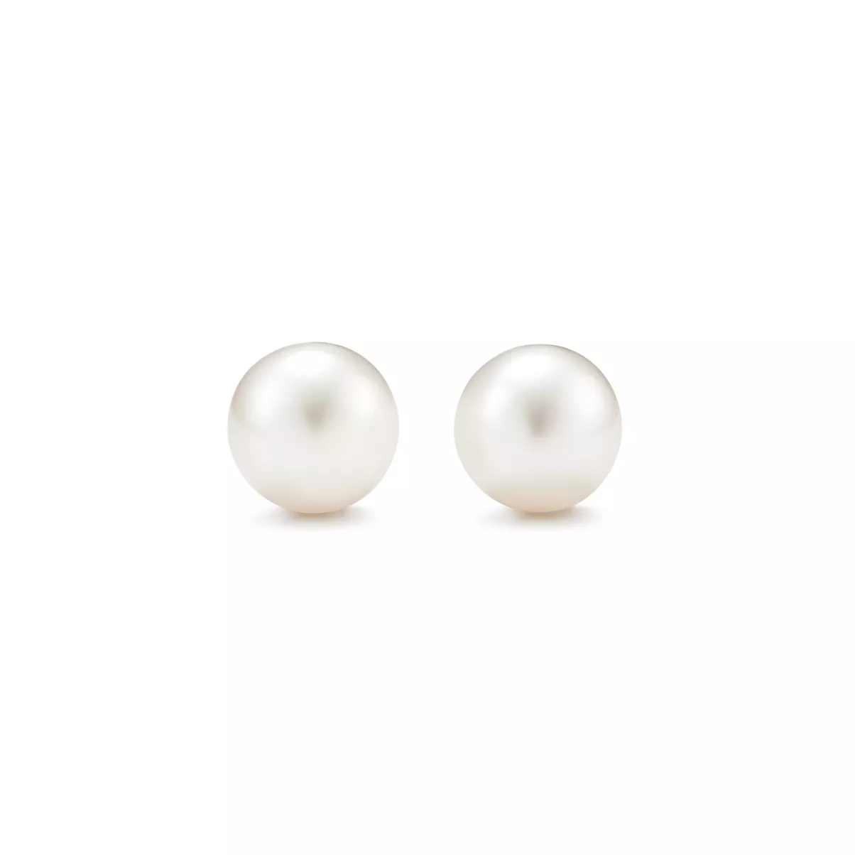 Pearl Earrings in Silver, 8-9 mm