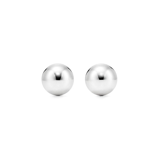 Tiffany HardWear:Ball Earrings in Silver, 8 mm