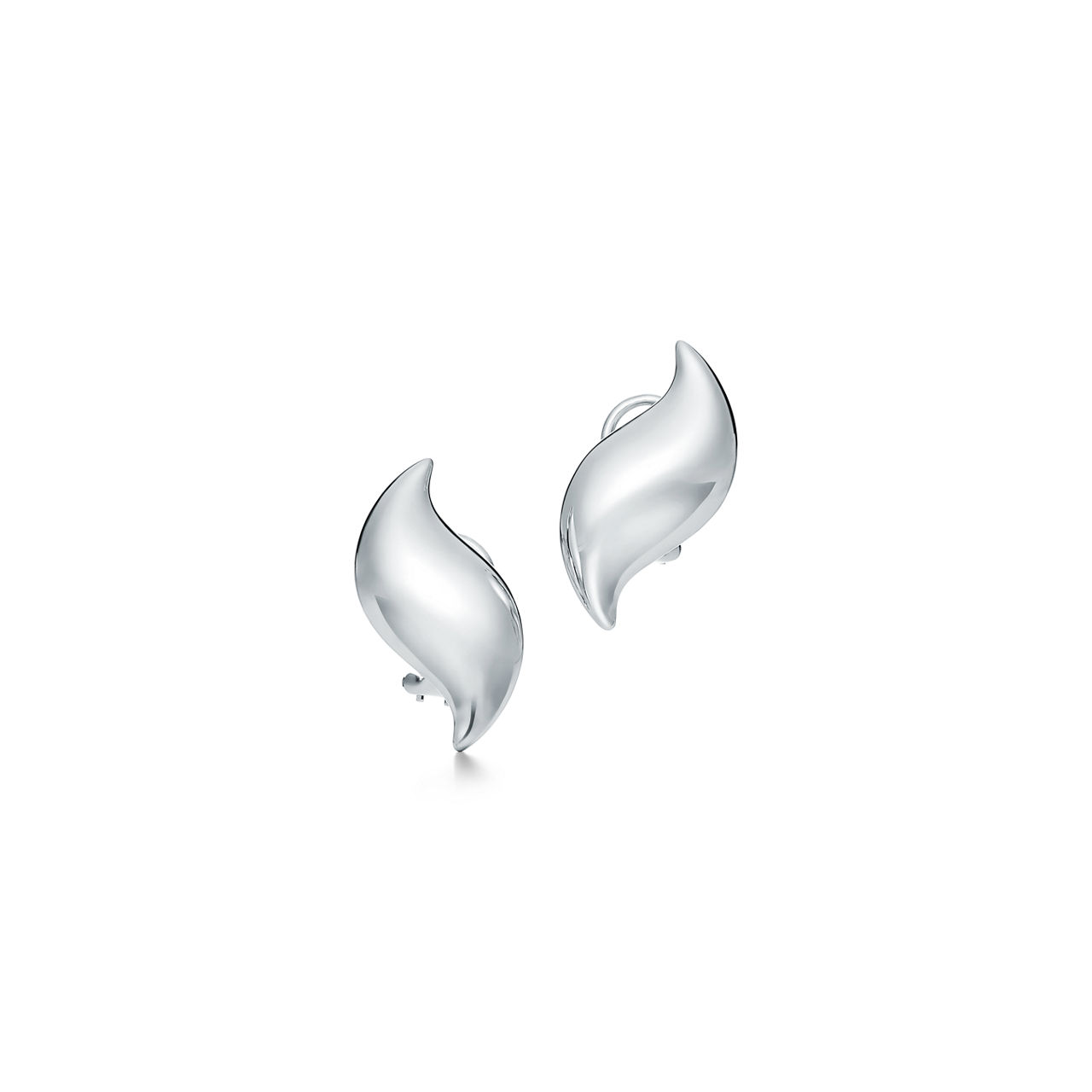 Elsa Peretti®:Feather Ear Clips image number 0