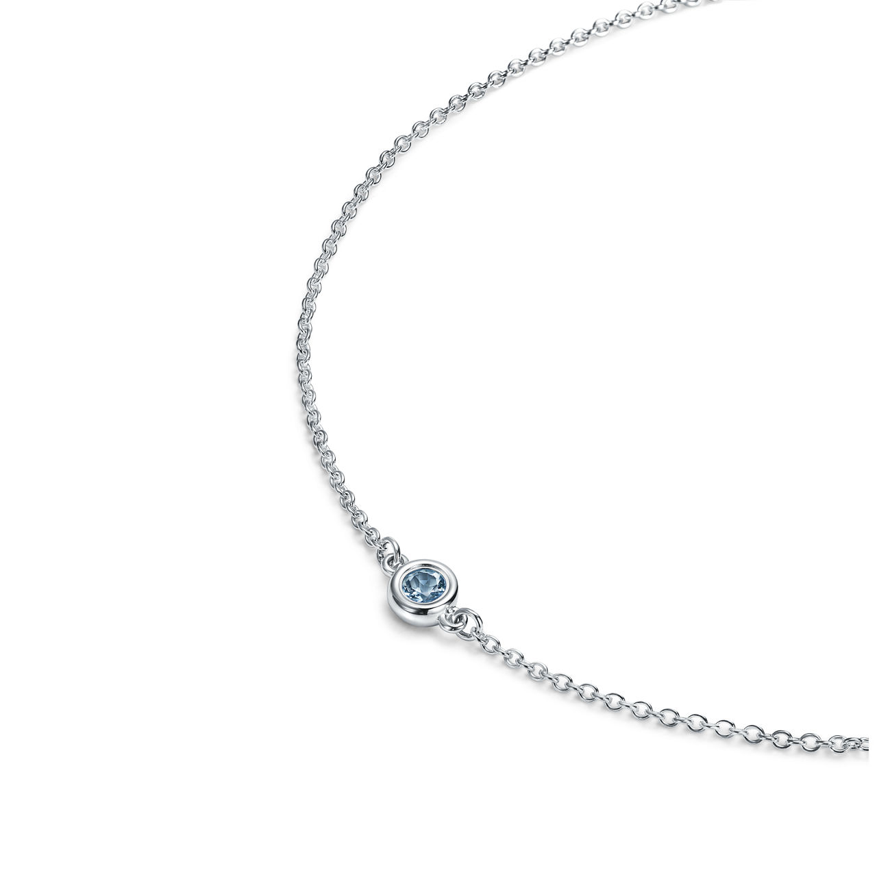 Elsa Peretti®:Color by the Yard Armband mit Aquamarin in Silber Bildnummer 3