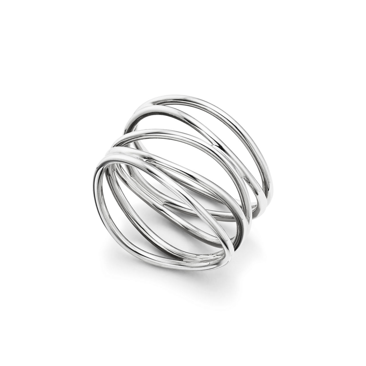 Elsa Peretti®:Wave Five-row Ring  image number 2