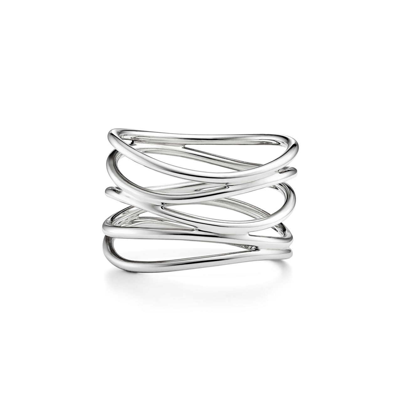 Elsa Peretti®:Wave Five-row Ring  image number 3