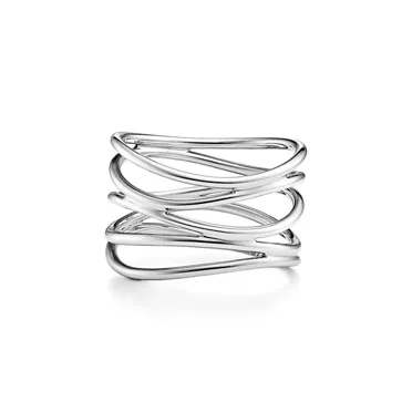 Elsa Peretti®:Wave Five-row Ring, 3