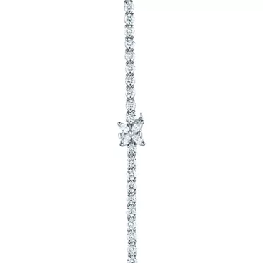 Tiffany Victoria®:Graduated Line Necklace, 2
