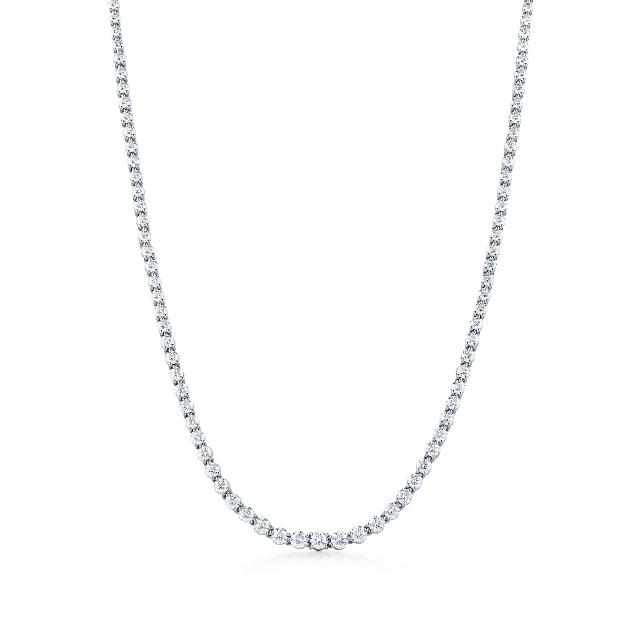 Tiffany Victoria®:Graduated Line Necklace  image number 0