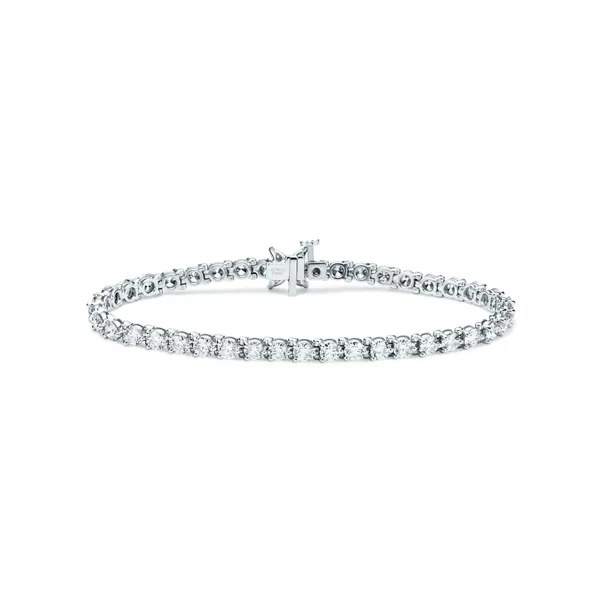  Bracelet Rivière de diamants avec fermoir 