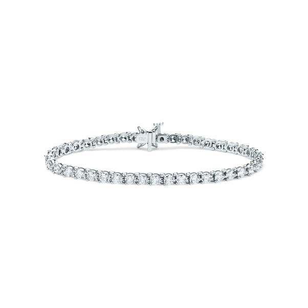 Tiffany Victoria®:Tennis Bracelet in Platinum with Diamonds