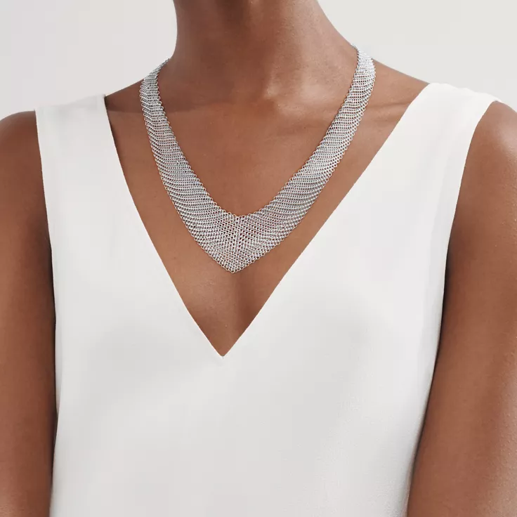Elsa Peretti®:Mesh Bib Necklace, 1