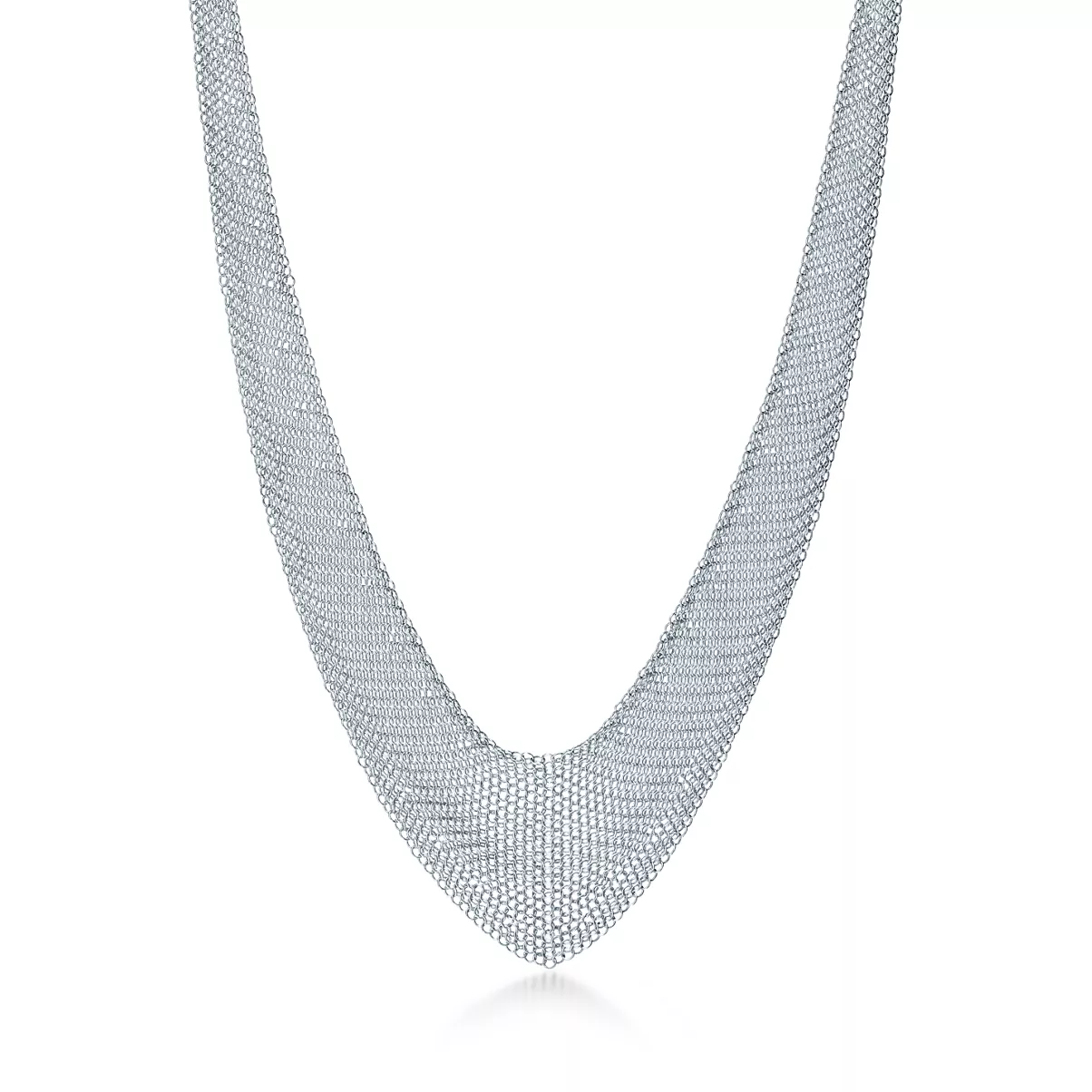 Mesh Bib Necklace 