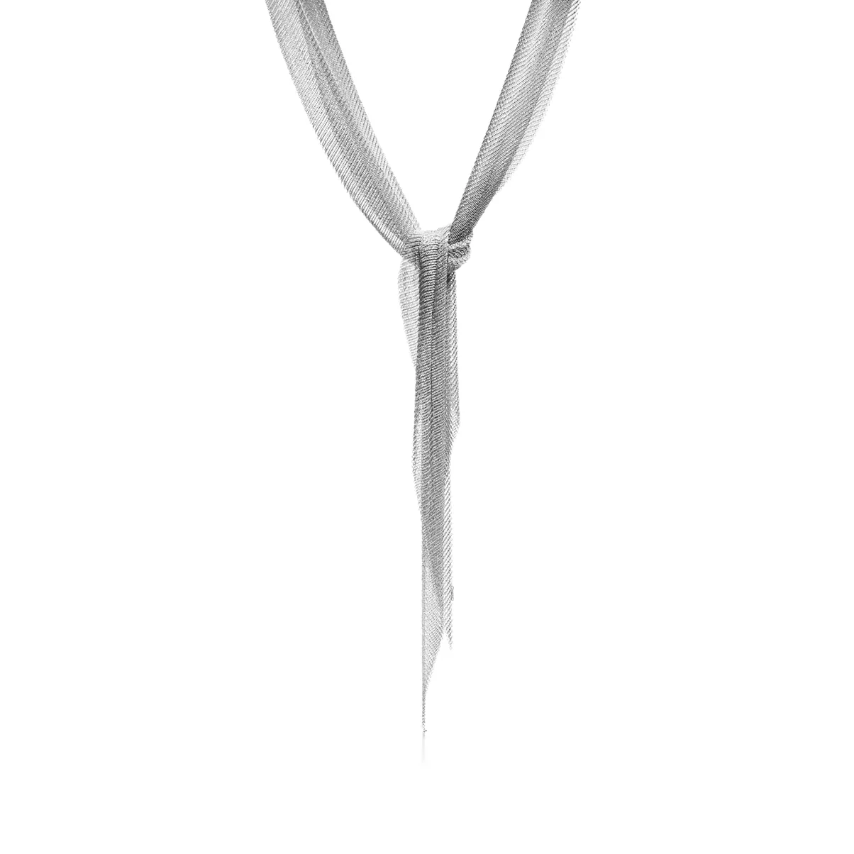  Mesh Netzhalskette in&thinsp;Schalform 