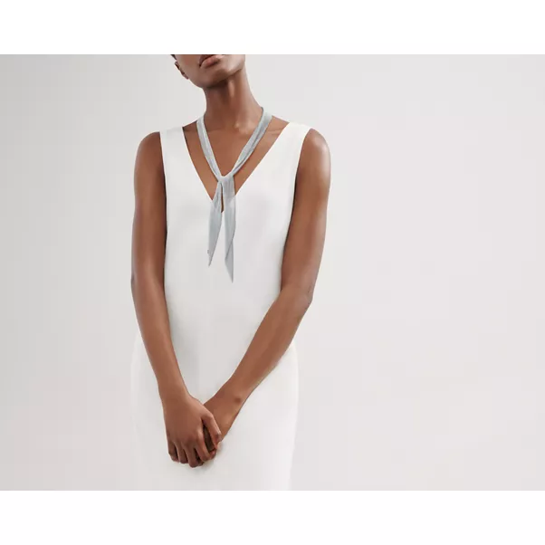 Mesh Scarf Necklace 