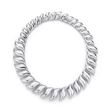 Elsa Peretti®:Feather Necklace in Sterling Silver, 2