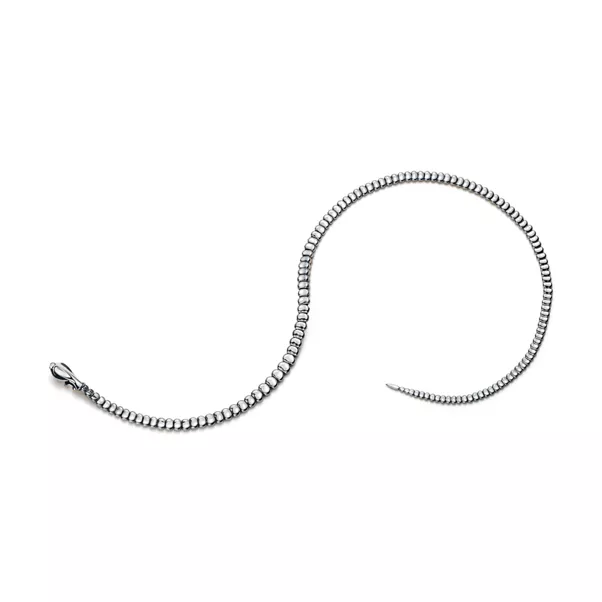 Snake Necklace in Sterling Silver