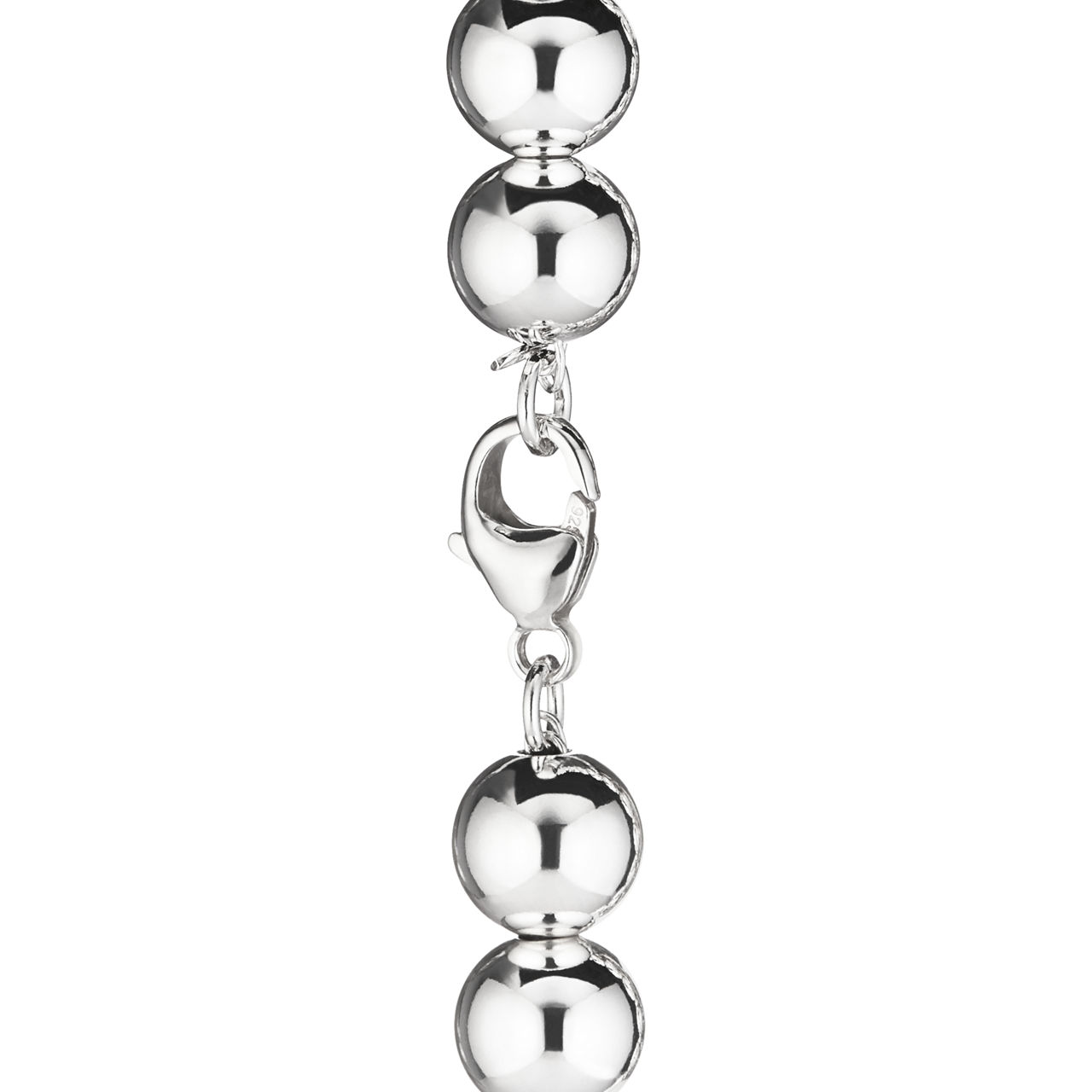 Return to Tiffany™:Bracelet Plaque Cœur en argent 925 millièmes. 8 mm. numéro dimage {1}