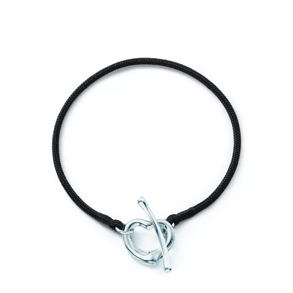 Open Heart Silk Bracelet