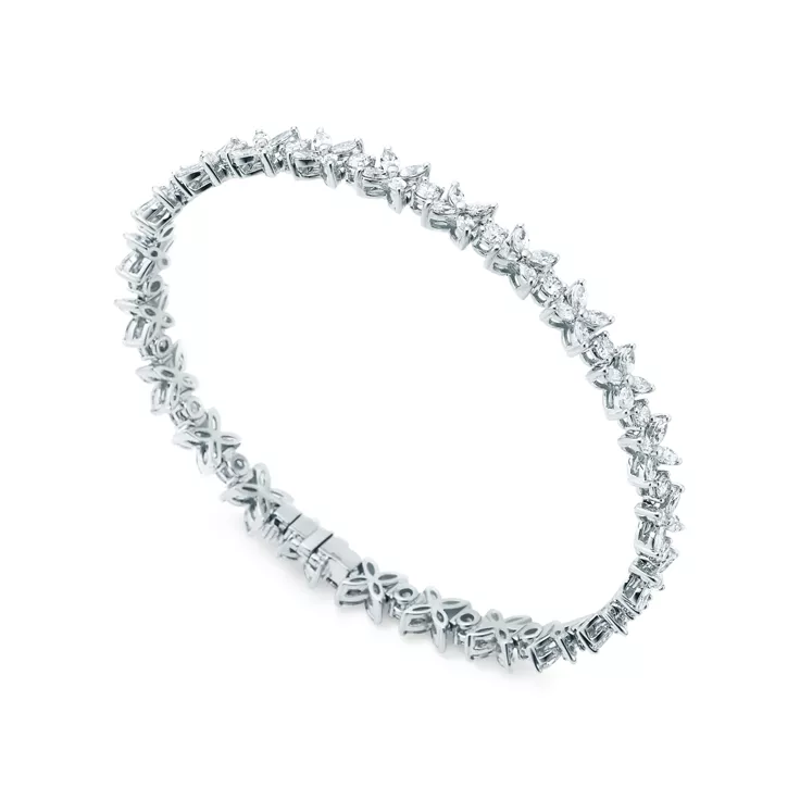 Tiffany Victoria®:Narrow Alternating Bracelet, 4