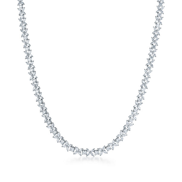 Tiffany Victoria®:Alternating Graduated Necklace 