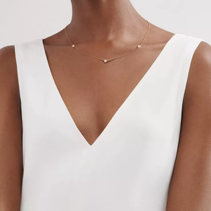 Elsa Peretti®:Diamonds by the Yard® Necklace, 1