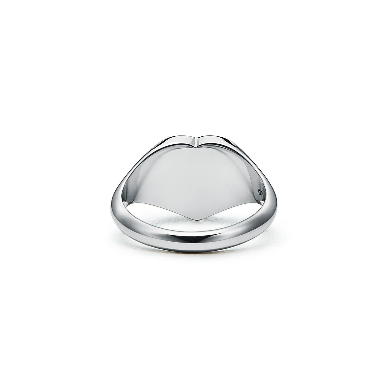 Collezione Return to Tiffany™:Anello con sigillo a cuore in argento, piccolo numero immagine 3