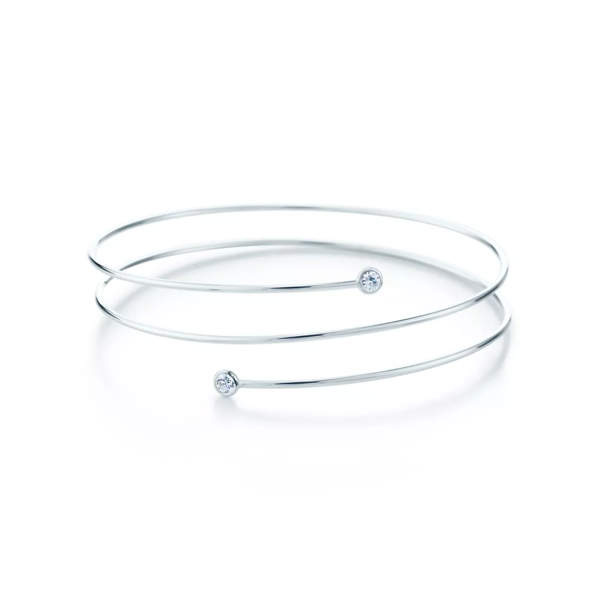 Diamond Hoop Bracelet