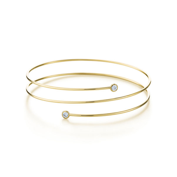 Elsa Peretti®:Diamond Hoop Bracelet 