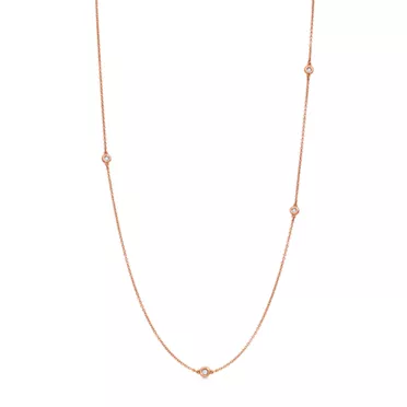 Elsa Peretti®:Diamonds by the Yard® Sprinkle Necklace, 3