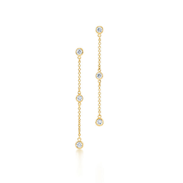 Elsa Peretti®:Diamonds by the Yard® Drop Earrings 