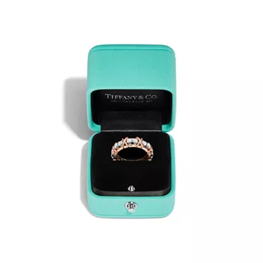 Sixteen Stone by Tiffany:Ring in Ros&eacute;gold und Platin mit Diamanten, 3