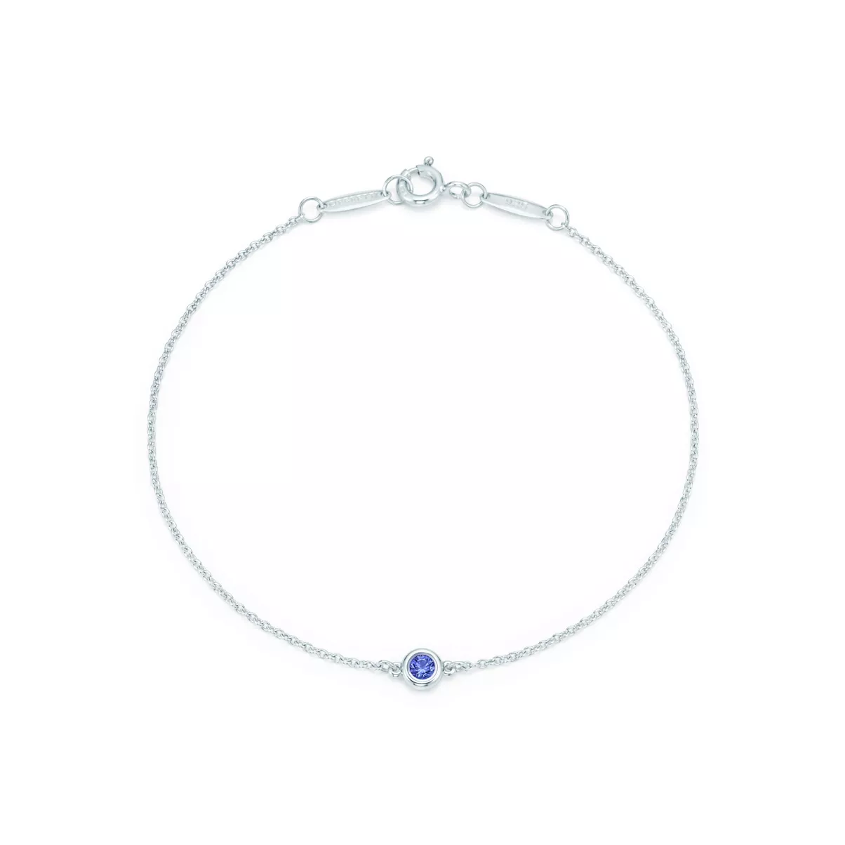 컬러 바이 더 야드 탄자나이트 브레이슬릿, 실버