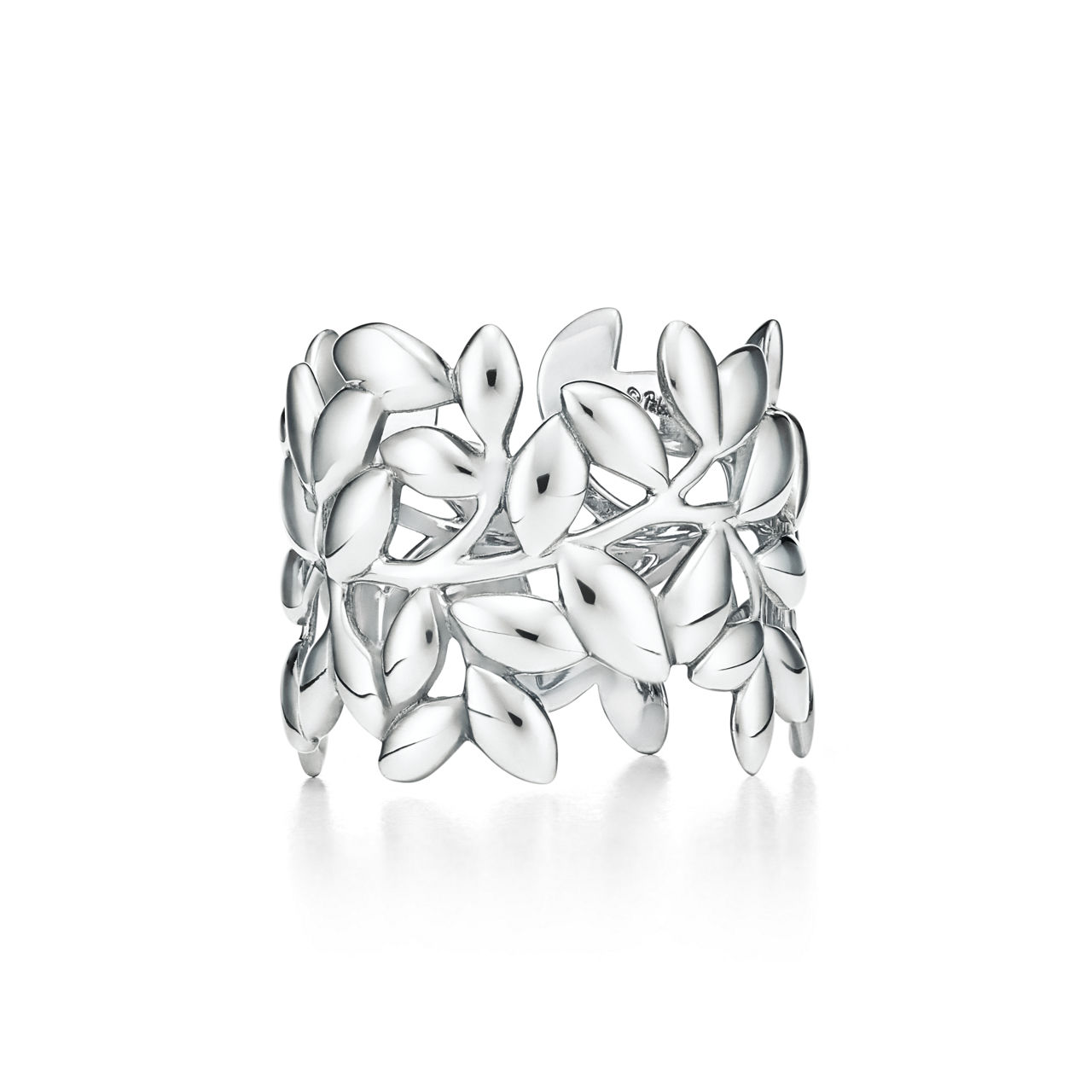 Alianza Olive Leaf en plata