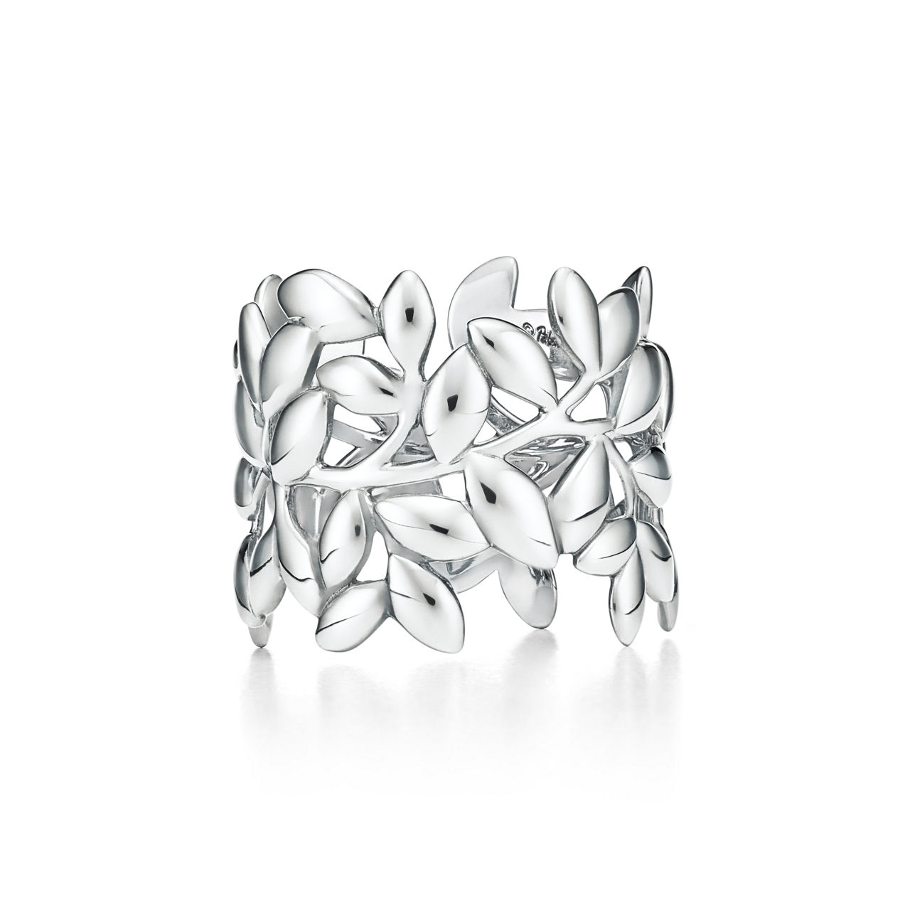 Paloma Picasso®:Olive Leaf Band Ring in Silver image number 0