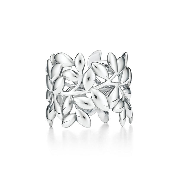 Paloma Picasso®:Olive Leaf Band Ring in Silver