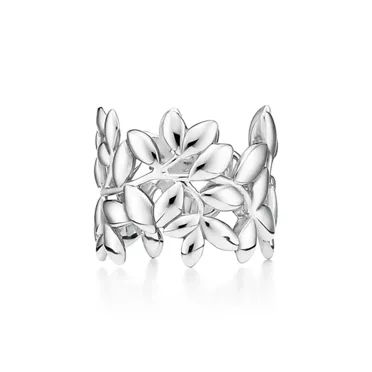 Paloma Picasso&reg; : Alliance Olive Leaf en argent 925 milli&egrave;mes, 3