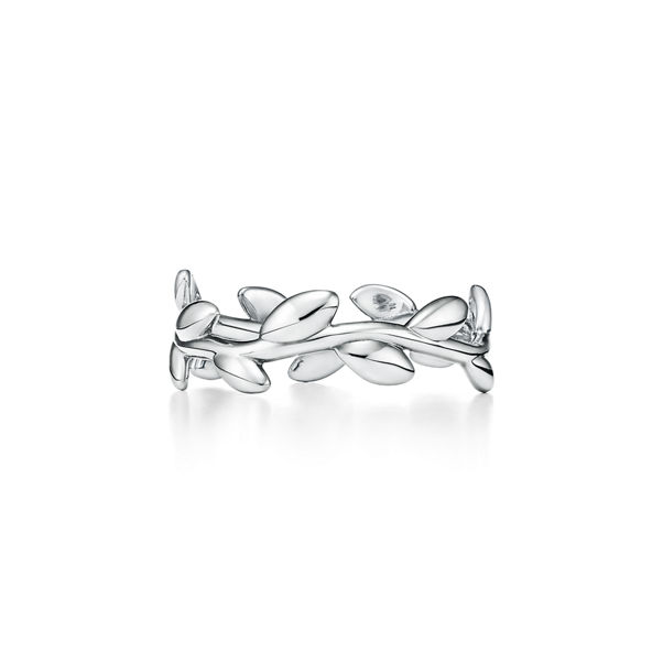 Paloma Picasso®:Olive Leaf Band Ring in Silver, Narrow