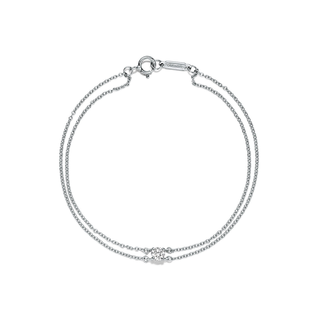 Tiffany Solitaire: Diamond Bracelet  image number 0