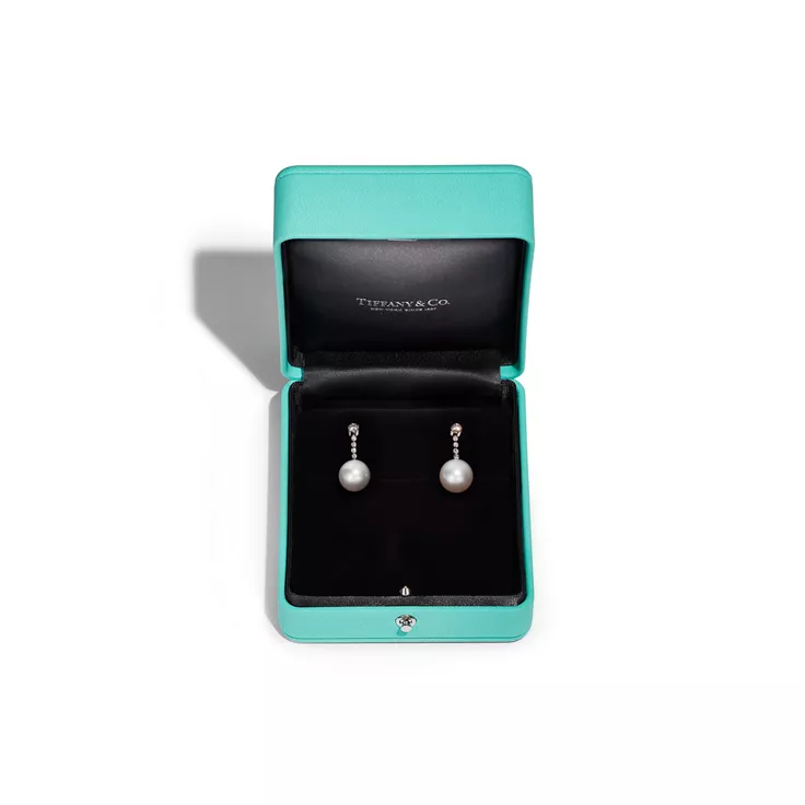 Tiffany Jazz™:South Sea Pearl Earrings, 4