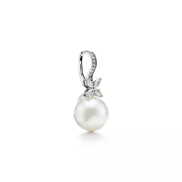 Tiffany Victoria®:Pearl and Diamond Earrings, 2