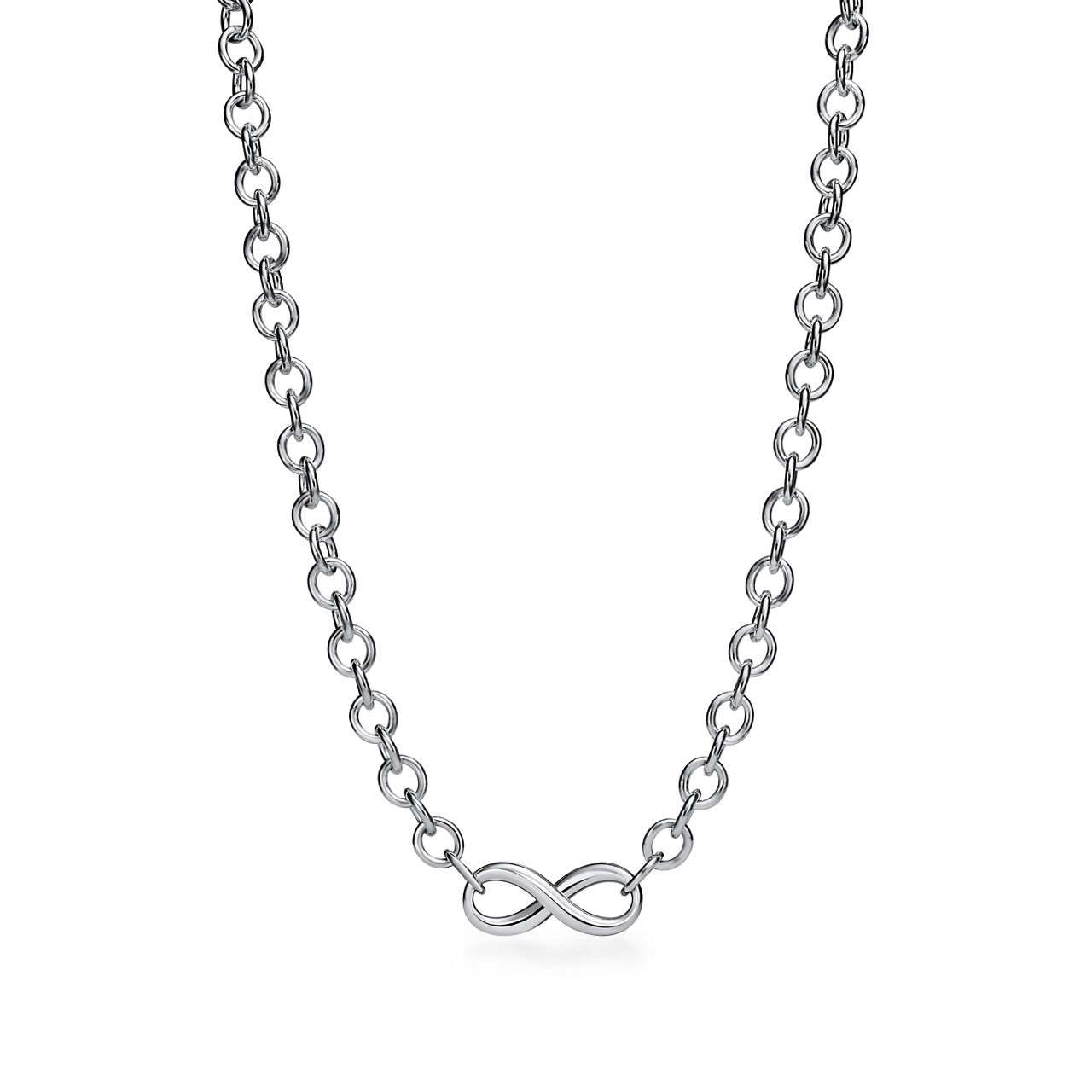Tiffany Infinity:Necklace in Sterling Silver image number 0